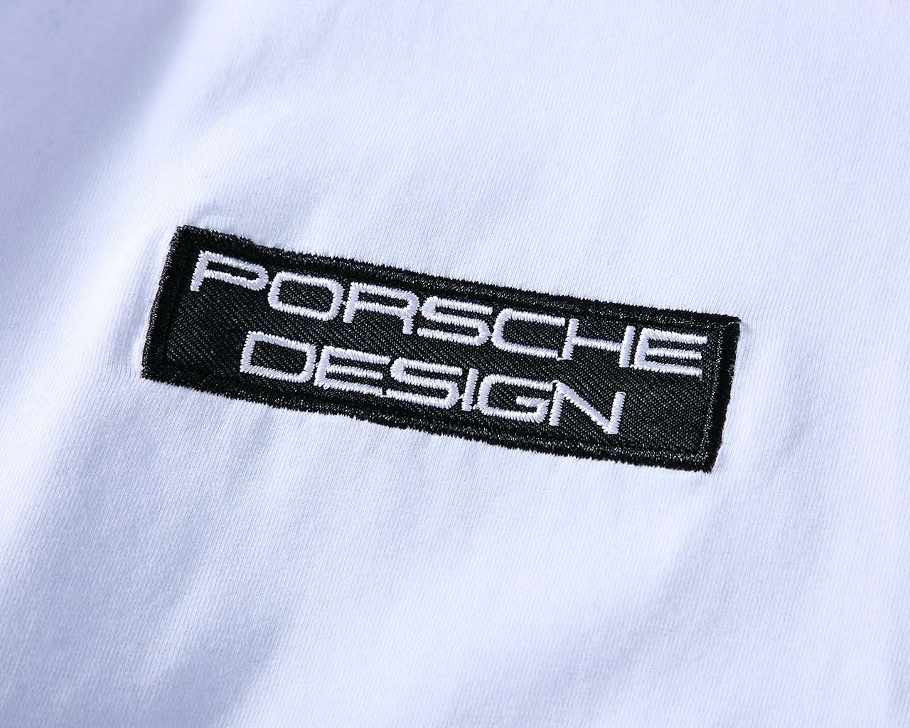 Polo Porsche Design Homme 2022 Brodée Coton Manches Courtes Col Boutonné